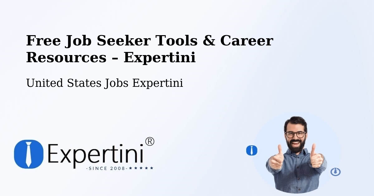 Free Job Seeker Tools & Career Resources – Mount Pleasant - Mount Pleasant, United States Jobs Expertini